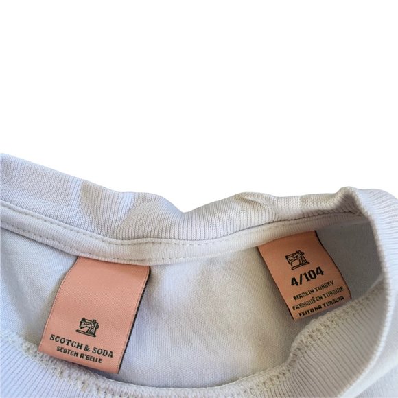 Scotch & Soda Societe Des Artistes Graphic Boxy Tee - Picture 2 of 4